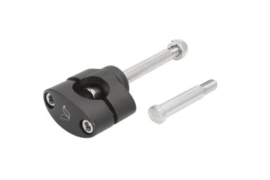 HANDLEBAR MOUNT DIAMETER 28.6MM BLACK MATT