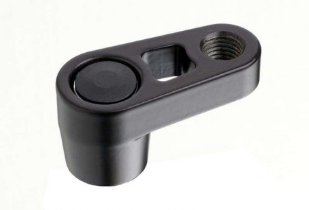 Rear mirror move set PUIG 5021N Negru D 10mm left side