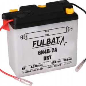 Baterie conventionala FULBAT 6N4B-2A include electrolit