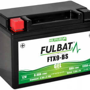 Baterie cu gel FULBAT FTX9-BS GEL (YTX9-BS GEL)