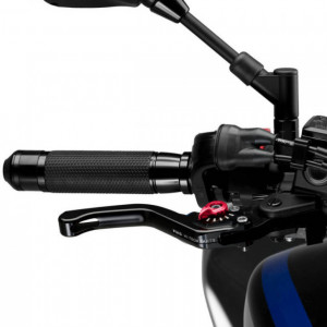 Brake lever without adapter PUIG 130NR standard negru/rosu