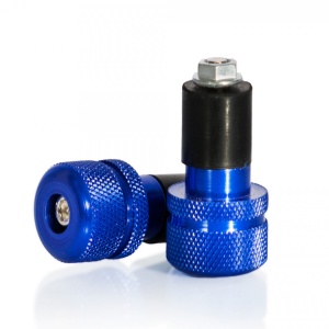 Capete de ghidon MOTION STUFF Albastru (d18-20mm)