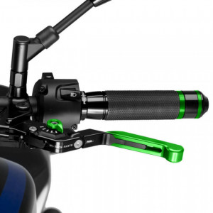 Clutch lever without adapter PUIG 24VNV extendable folding green/green