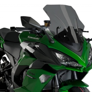 Windscreen PUIG RACING 20471F dark smoke
