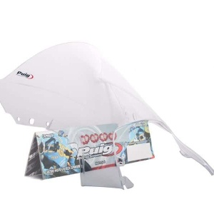 Windscreen PUIG RACING 5251W transparent