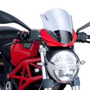 Windscreen PUIG RACING 5650H smoke