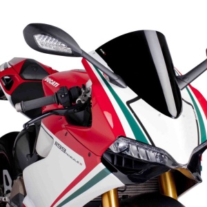 Windscreen PUIG RACING 5990N Negru