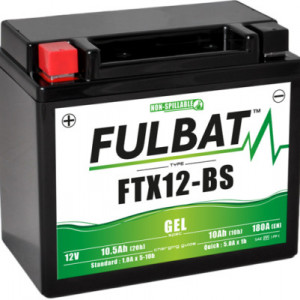 Baterie cu gel FULBAT FTX12-BS GEL (YTX12-BS GEL)