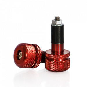 Capete de ghidon MOTION STUFF Rosu (d13-17mm)