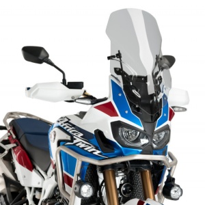Manual regulation system PUIG 3714H smoke Touring Screen Included