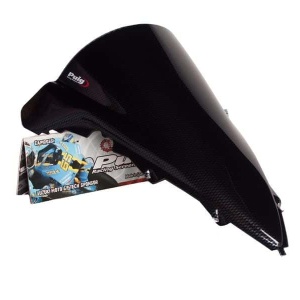 Windscreen PUIG RACING 4935C carbon look