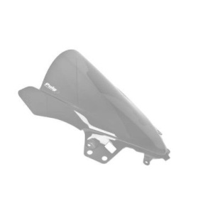 Windscreen PUIG RACING 5641N Negru