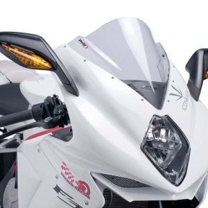 Windscreen PUIG RACING 5651W transparent