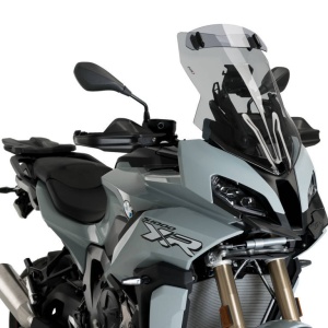 Windscreen PUIG TOURING WITH VISOR 20456H smoke