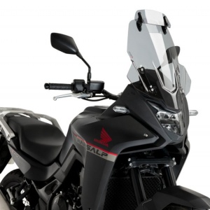 Windscreen PUIG TOURING WITH VISOR 21657H smoke