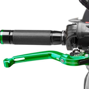 Brake lever without adapter PUIG 160VN foldable green/black