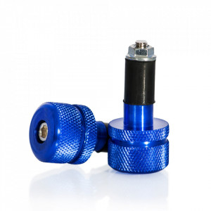 Capete de ghidon MOTION STUFF Albastru (d13-17mm)