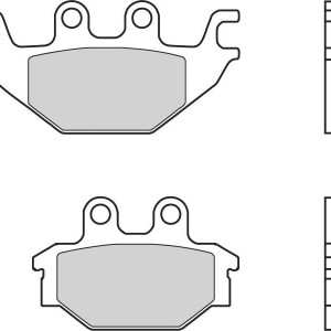 Placute de frana Brembo 07GR5209