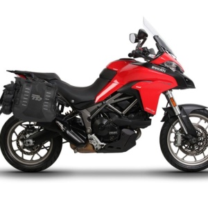 Set of SHAD TERRA TR40 adventure saddlebags, including mounting kit SHAD DUCATI MULTISTRADA 950/950S/1200/1260