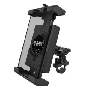 Suport pentru telefon RAM® Quick-Grip™ Pro XL cu bază U-Bolt pentru ghidon - scurt