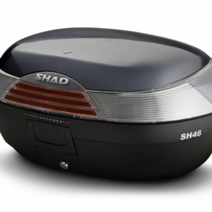 Top case cu capac colorat SHAD SH46 titanium
