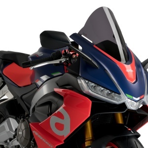 Windscreen PUIG R-RACER 20571F dark smoke