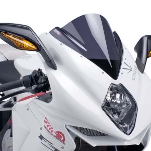 Windscreen PUIG RACING 5651F dark smoke