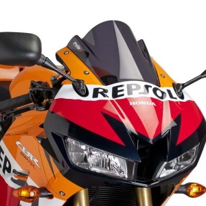 Windscreen PUIG RACING 6478F dark smoke