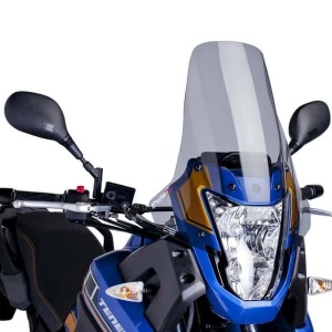 Windscreen PUIG TOURING 4636F dark smoke
