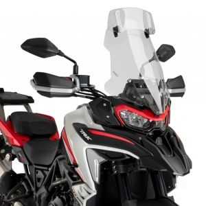 Windscreen PUIG TOURING WITH VISOR 21800W transparent