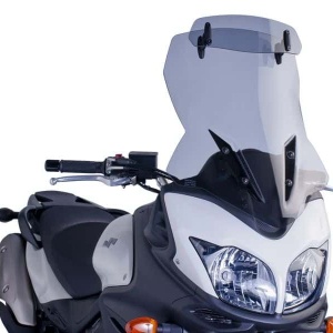 Windscreen PUIG TOURING WITH VISOR 6253H smoke