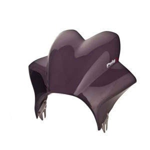 Windshield PUIG WAVE 2208F dark smoke universal