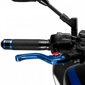Brake lever without adapter PUIG 130AR standard blue/red