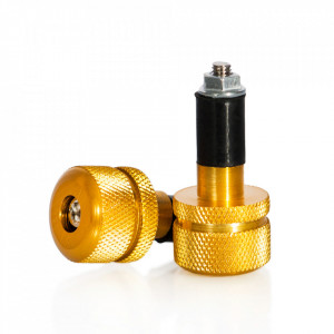 Capete de ghidon MOTION STUFF auriu (d13-17mm)