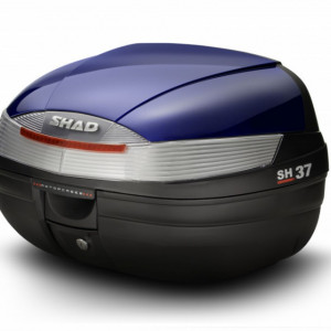 Top case cu capac colorat SHAD SH37 Albastru