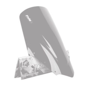 Windscreen PUIG RACING 4061H smoke