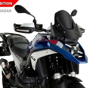 Windscreen PUIG SPORT 21839J matt black