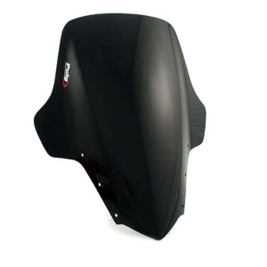 Windscreen PUIG TOURING 4101N Negru