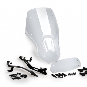 Windscreen PUIG TOURING WITH VISOR 21739W transparent