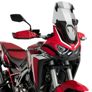 Windscreen PUIG TOURING WITH VISOR 3819H smoke
