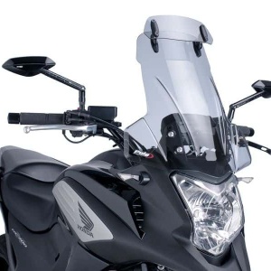 Windscreen PUIG TOURING WITH VISOR 6002H smoke