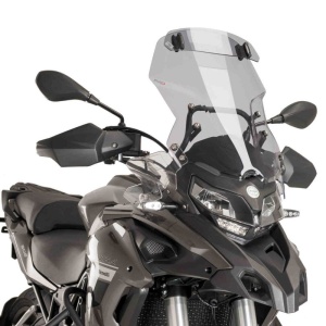Windscreen PUIG TOURING WITH VISOR 9508H smoke