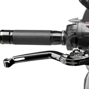Brake lever without adapter PUIG 160NN foldable black/black