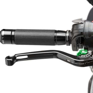 Brake lever without adapter PUIG 170NV lung negru/verde