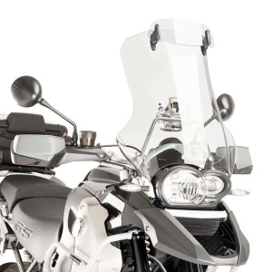Multiadjustable visor PUIG 6007W fixed by screws transparent