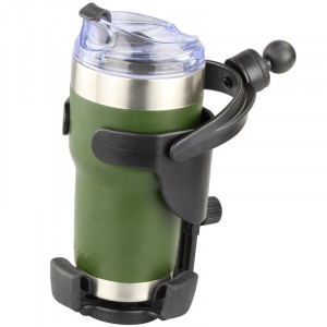 RAM LEVEL CUP XL HOLDER WITH 1" DIA BALL