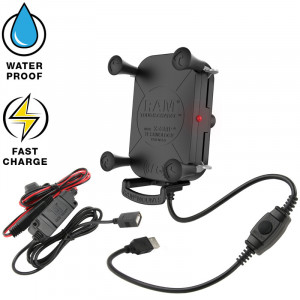 RAM TOUGH-CHARGE WIRELESS WITH X-GRIP TECHNOLOGY WITH B BALL