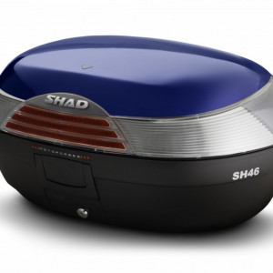 Top case cu capac colorat SHAD SH46 Albastru