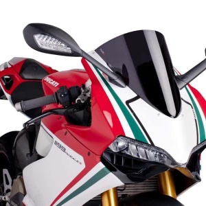 Windscreen PUIG RACING 5990F dark smoke