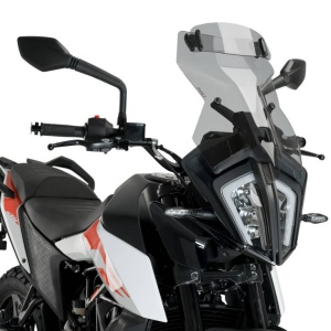 Windscreen PUIG TOURING WITH VISOR 20415H smoke
